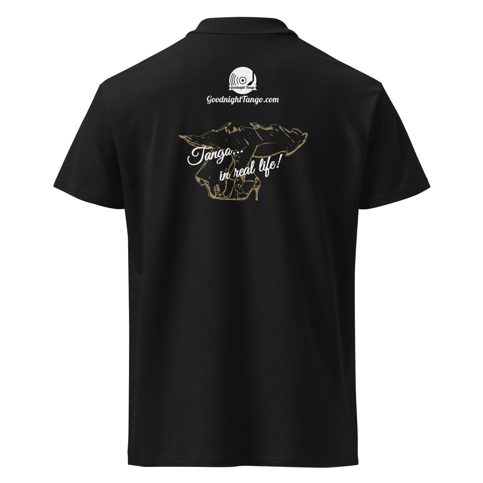 Tango... in real life! Premium pique polo shirt