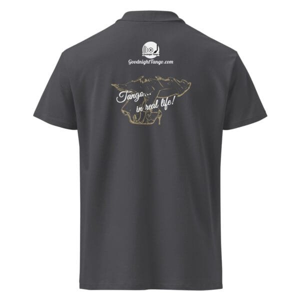 Tango... in real life! Premium pique polo shirt - Image 5