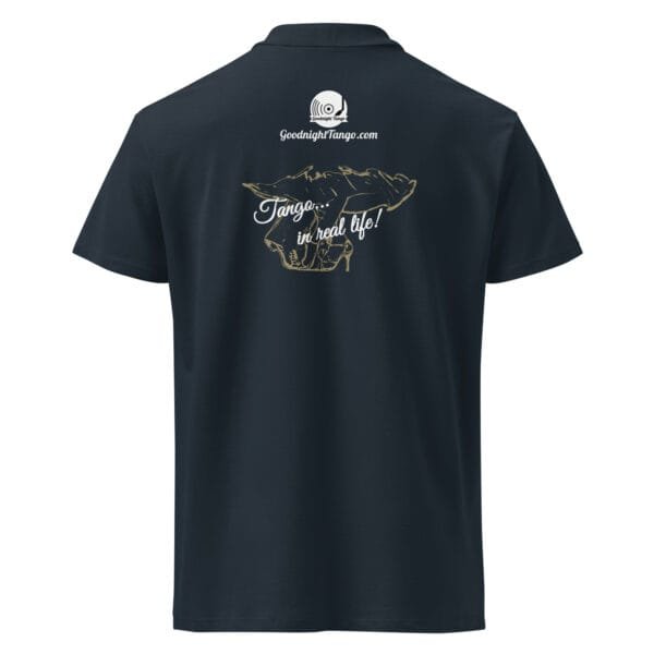 Tango... in real life! Premium pique polo shirt - Image 8