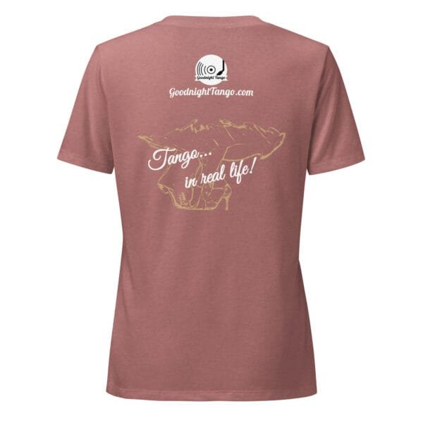 Tango... in real life! Women’s relaxed v-neck t-shirt - Image 10