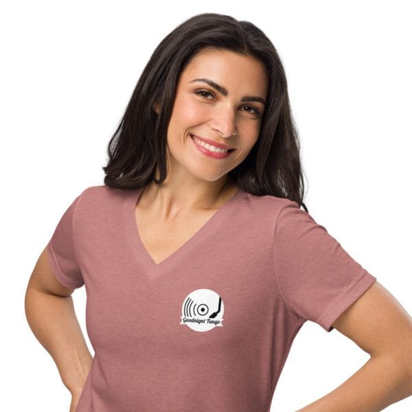 Tango... in real life! Women’s relaxed v-neck t-shirt - Image 8