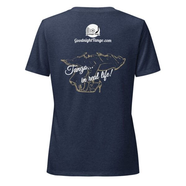 Tango... in real life! Women’s relaxed v-neck t-shirt - Image 2