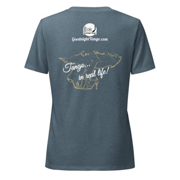 Tango... in real life! Women’s relaxed v-neck t-shirt - Image 6