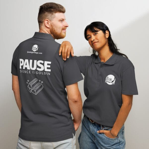 Pause. Premium pique polo shirt - Image 9