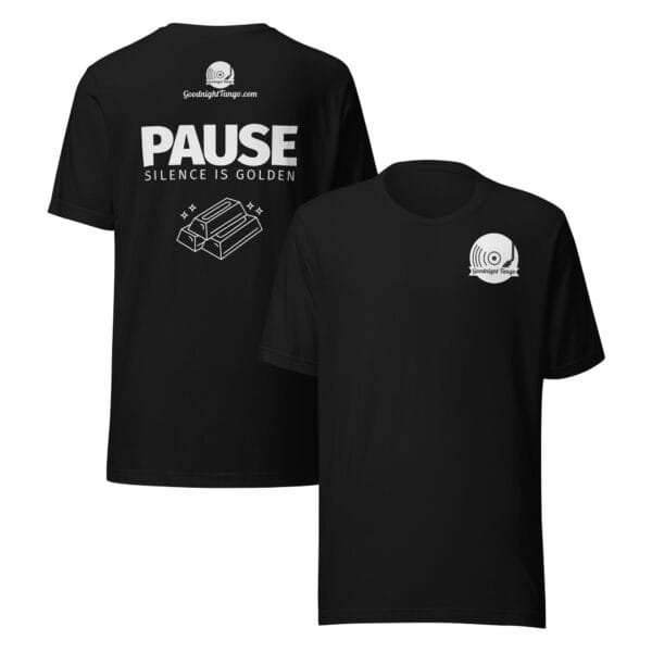 Pause. Unisex t-shirt