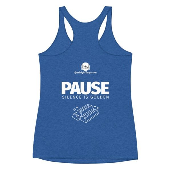 Pause. Women's Racerback Tank - Image 14