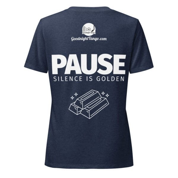 Pause. Women’s relaxed v-neck t-shirt - Image 2