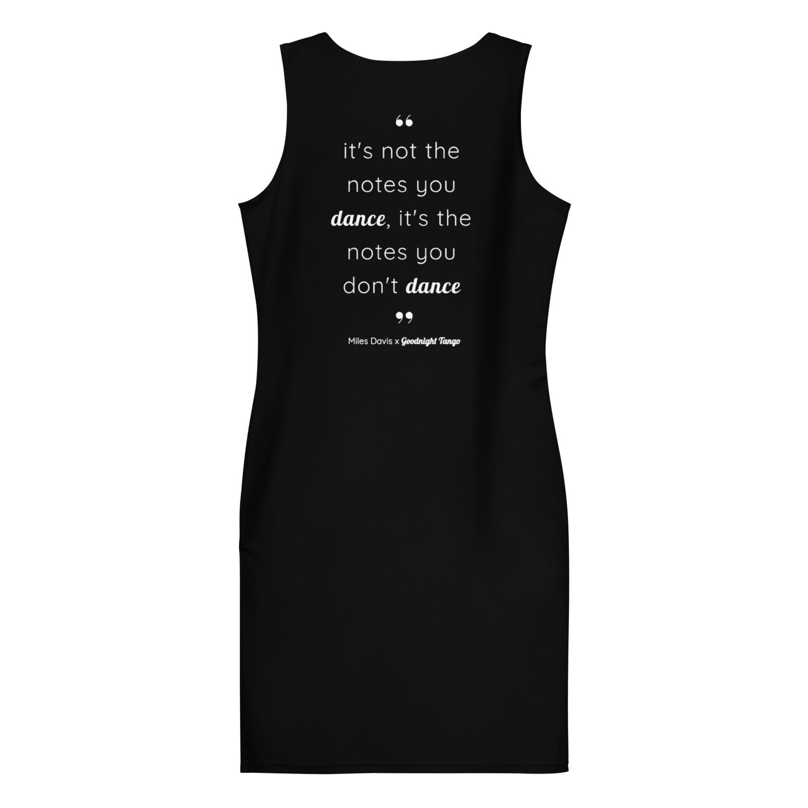 Miles Davis Bodycon dress