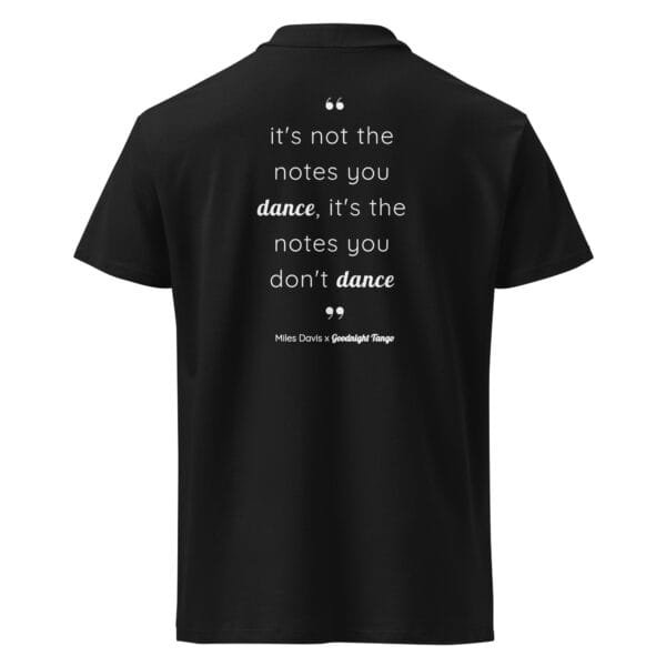 Miles Davis Premium pique polo shirt - Image 2
