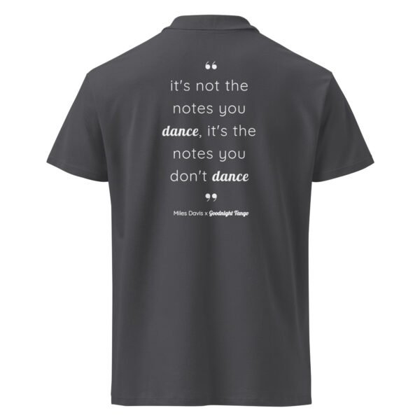 Miles Davis Premium pique polo shirt - Image 5