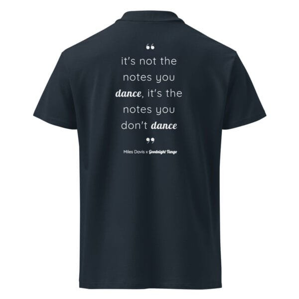 Miles Davis Premium pique polo shirt - Image 8