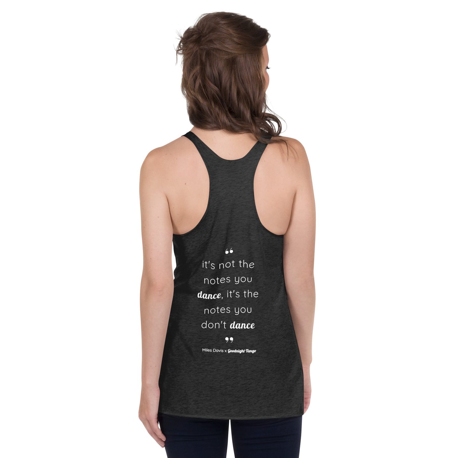 Miles Davis Women's Racerback Tank