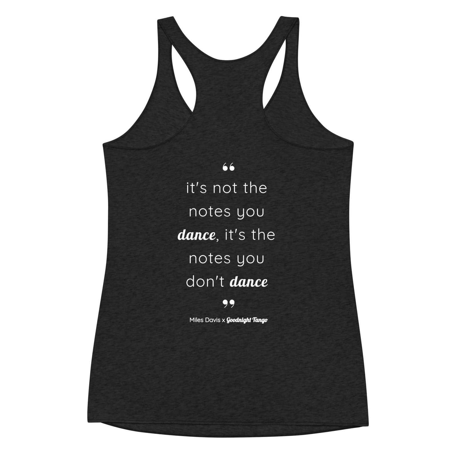 Miles Davis Women's Racerback Tank