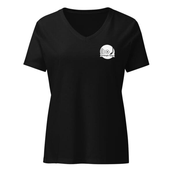 Miles Davis Women’s relaxed v-neck t-shirt - Image 4