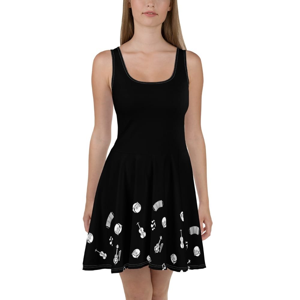 Miles Davis Skater Dress