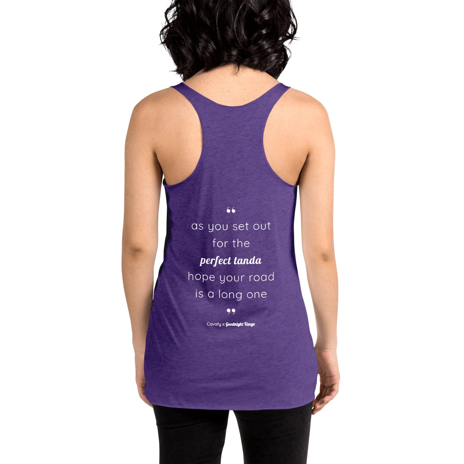 Cavafy Women's Racerback Tank - Image 4